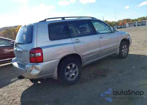 2004 Toyota Highlander V6 z USA, uszkodzony, nr VIN JTEDP21AX40009256